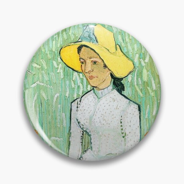Item preview, Girl in White by Vincent Van Gogh designed and sold by CristalleLisa.