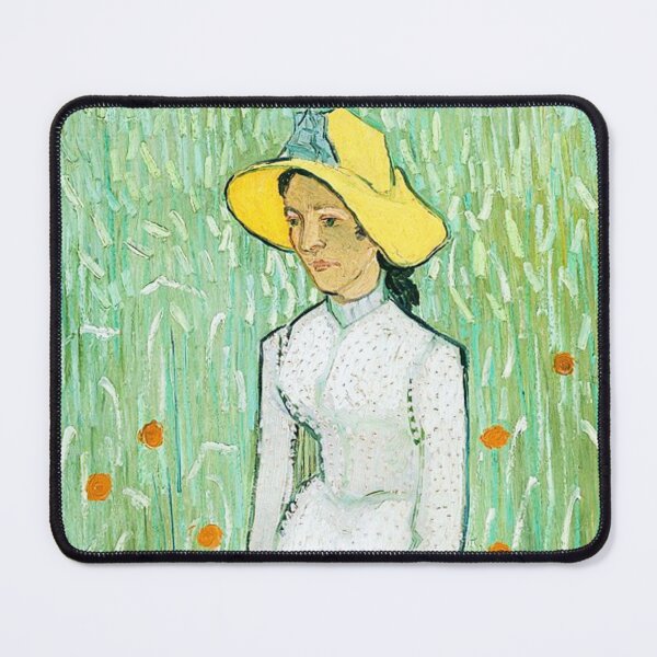 Item preview, Girl in White by Vincent Van Gogh designed and sold by CristalleLisa.