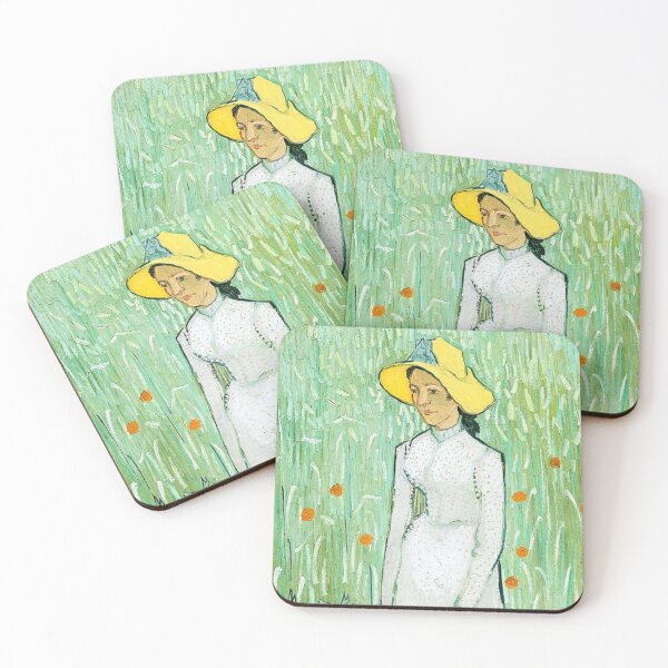 Item preview, Girl in White by Vincent Van Gogh designed and sold by CristalleLisa.