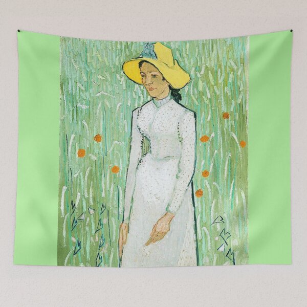 Item preview, Girl in White by Vincent Van Gogh designed and sold by CristalleLisa.