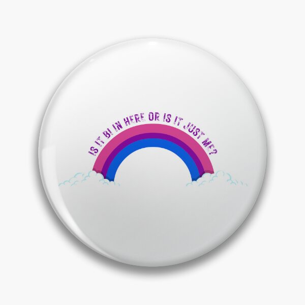Item preview, Is It Bi In Here Or Is It Just Me Bisexual Rainbow designed and sold by LuckyKermit.