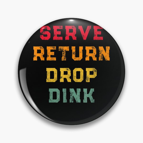 Item preview, Funny Serve Return Drop Dink Pickleball Game Shots  designed and sold by andrewbashfordb.