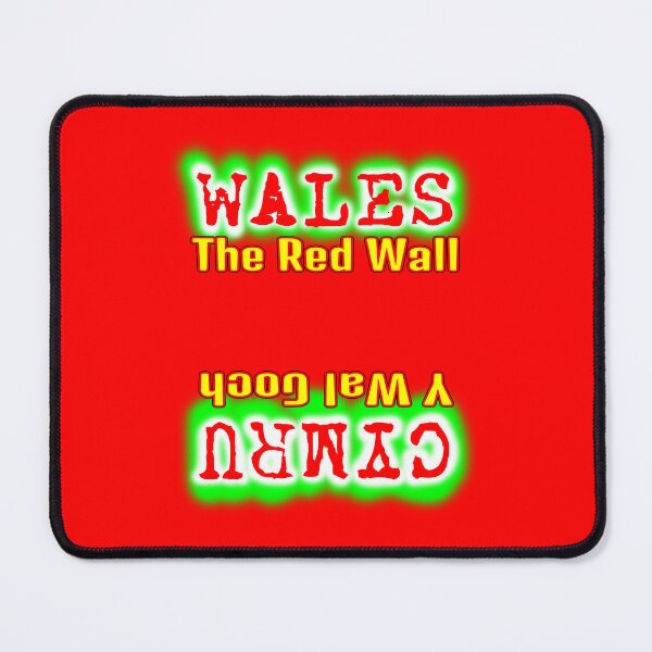 Item preview, The Red Wall Y Wal Goch Bilingual designed and sold by Aurorapod.
