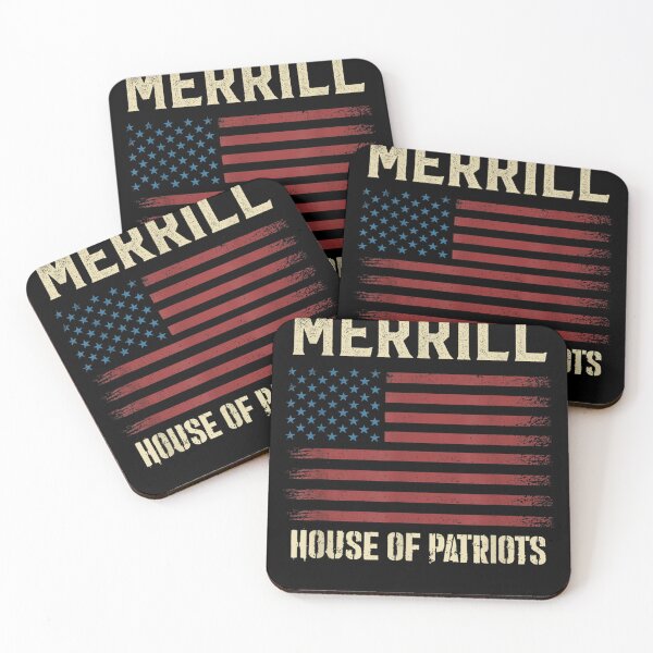 Item preview, Merrill Last Name Surname American Flag Family  designed and sold by andrewbashfordb.