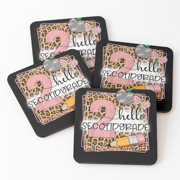 Item preview, Hello Second Grade Leopard Print 2nd Grade Back To School  designed and sold by andrewbashfordb.