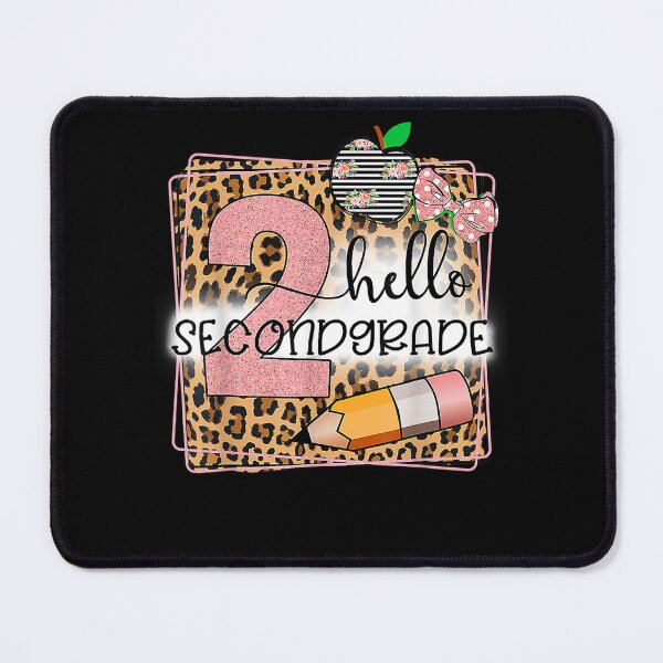 Item preview, Hello Second Grade Leopard Print 2nd Grade Back To School designed and sold by andrewbashfordb.