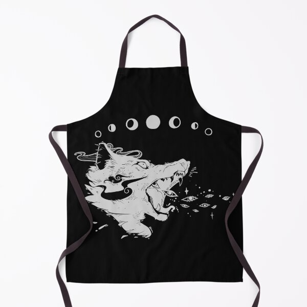 Item preview, Wild Wolf Creature With Stars And Eyes designed and sold by cellsdividing.