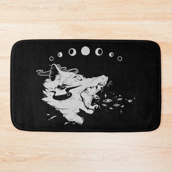 Item preview, Wild Wolf Creature With Stars And Eyes designed and sold by cellsdividing.