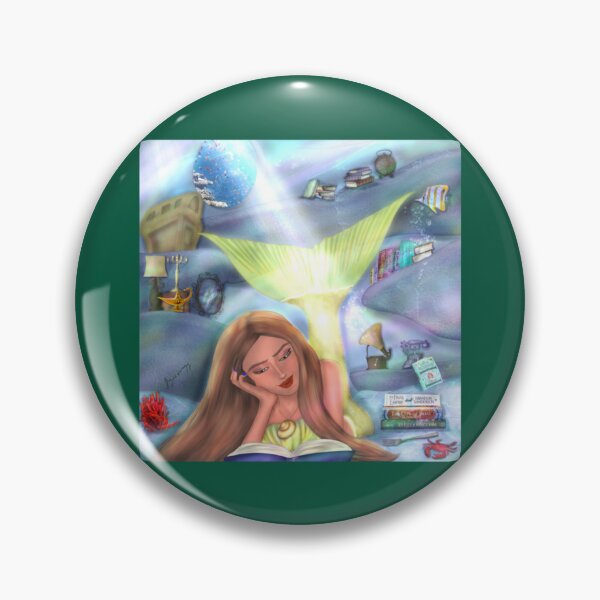 Item preview, Mermaid reading     designed and sold by AthenaSerenity.
