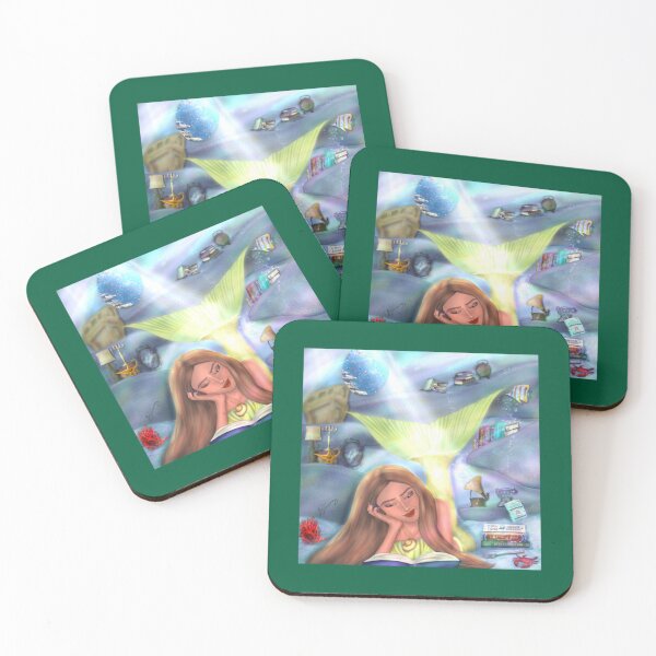 Item preview, Mermaid reading     designed and sold by AthenaSerenity.