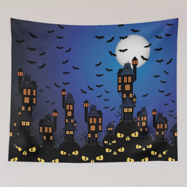 Item preview, Haunted Village designed and sold by GriffinJDesigns.