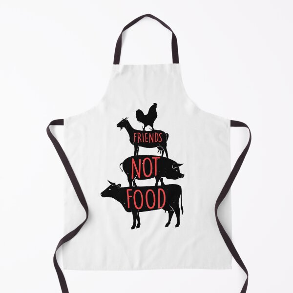 Item preview, Friends Not Food - vegan funny designed and sold by ONPINI.