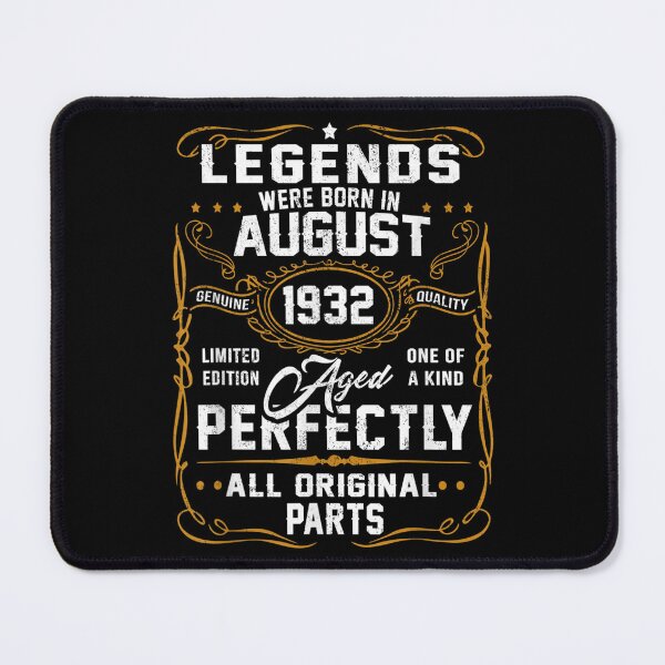 Item preview, 90th Birthday Gift 90 Years Old Legends Born In August 1932  designed and sold by andrewbashfordb.