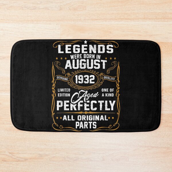 Item preview, 90th Birthday Gift 90 Years Old Legends Born In August 1932  designed and sold by andrewbashfordb.