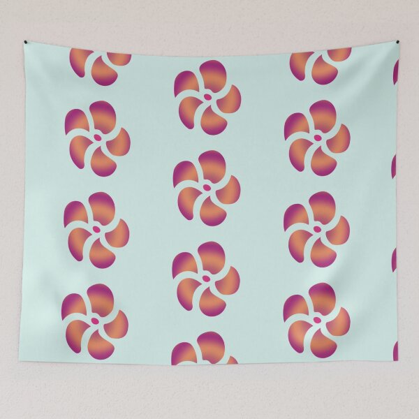 Item preview, Tie dye flower designed and sold by moonlovedesigns.