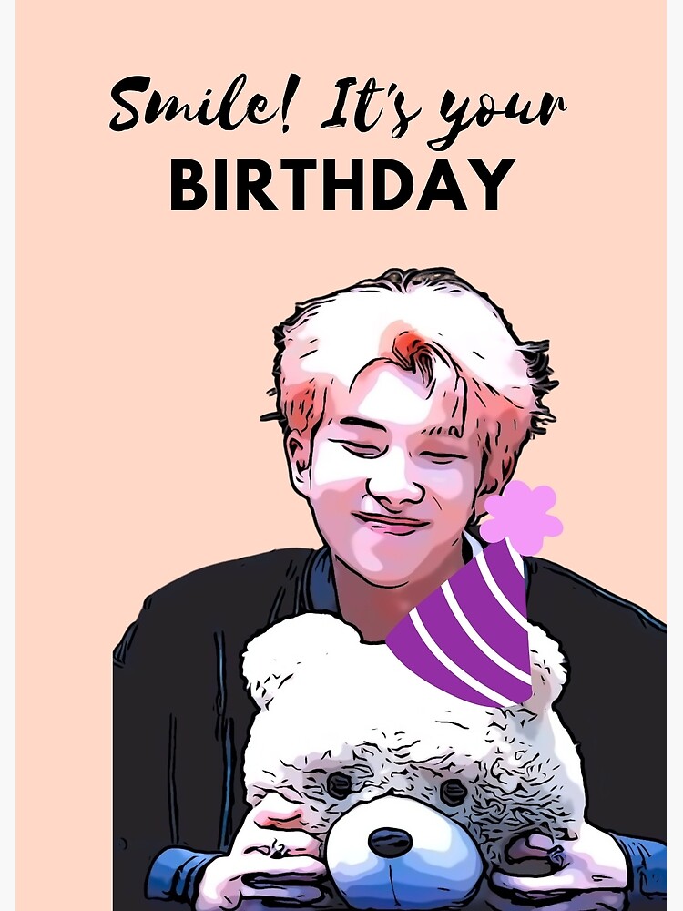 Namjoon | Birthday Card | Greeting Card | Kim Namjoon | Bts | Bits
