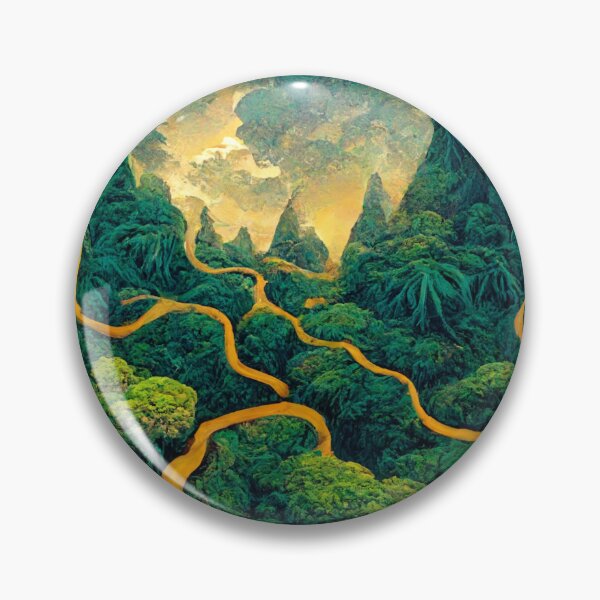 Item preview, Amazon Rainforest Wall Art, MC Escher Style designed and sold by demesita.
