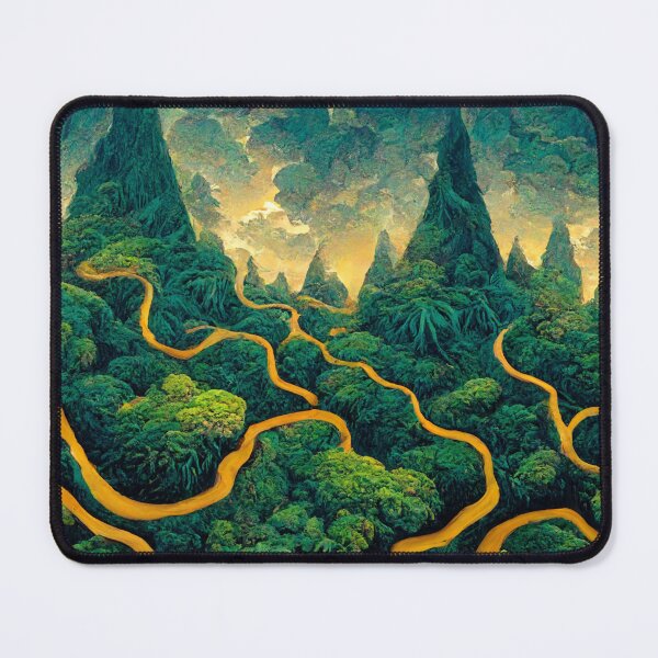 Item preview, Amazon Rainforest Wall Art, MC Escher Style designed and sold by demesita.