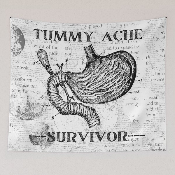 Item preview, Vintage Tummy Ache Survivor Stomach designed and sold by Medisigne.