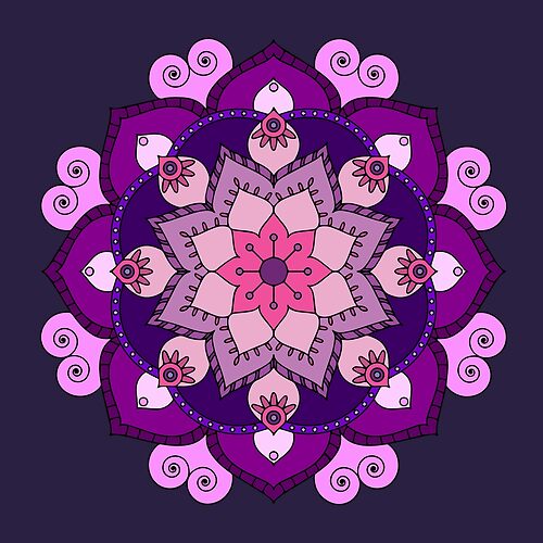 Floral Mandalas 307 (Style:3)