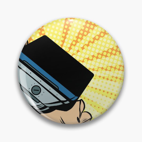 Item preview, Man with glasses virtual reality, Funny VR Gifts For Gamers, Virtual Reality Comic designed and sold by Pointit.
