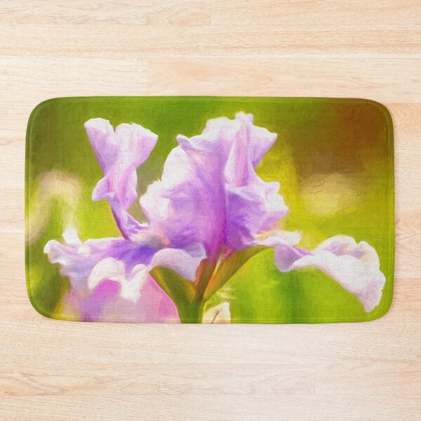 Item preview, Pink and Lavender Iris Oil Painting designed and sold by Susan Rydberg.