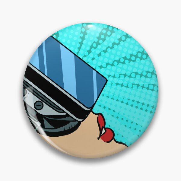 Item preview, Retro girl with glasses virtual reality, VR Head Set , Funny VR Gifts For Gamers, Virtual Reality Comic designed and sold by Pointit.