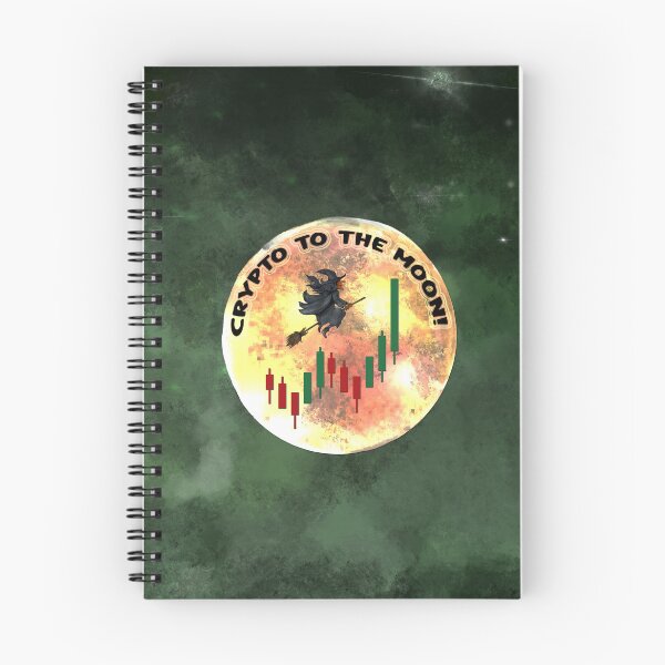 Item preview, Halloween Crypto To The Moon! Funny Trader Gifts designed and sold by Karry-Pat.