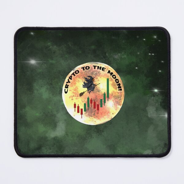 Item preview, Halloween Crypto To The Moon! Funny Trader Gifts designed and sold by Karry-Pat.