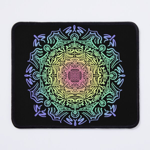 Item preview, Rainbow Mandala designed and sold by Cooper Lynn Designs.