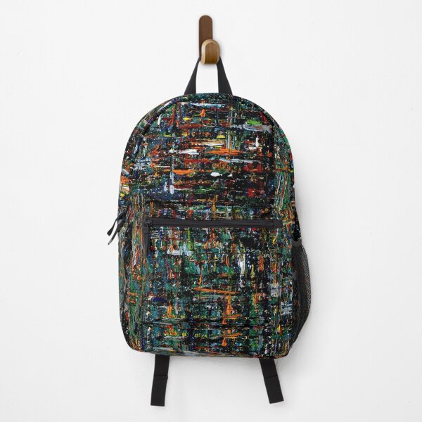 Item preview, Painting Details multicolored lines designed and sold by Grey Robinson.