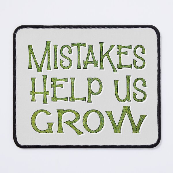 Item preview, mistakes help us grow designed and sold by sednalafandy79.