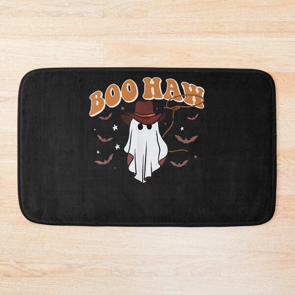 Item preview, Retro Halloween Boo Haw Fantasma Divertido Vaquero Vaquera Western designed and sold by TaraxDoolittle.