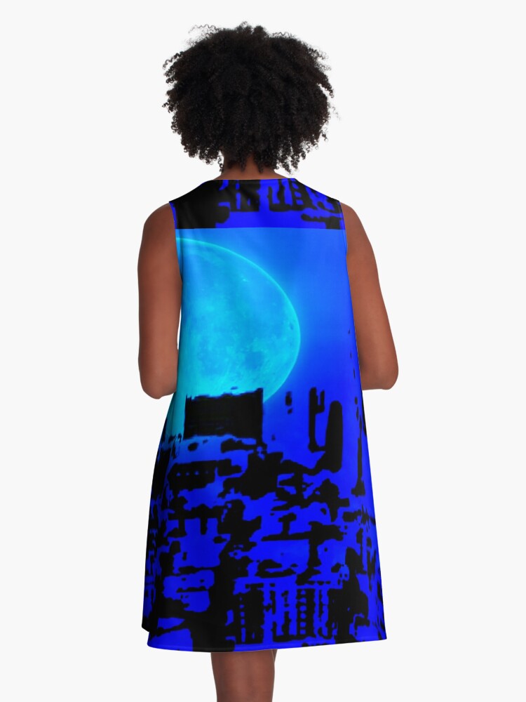 Thumbnail 3 of 4, A-Line Dress, The Royal City designed and sold by kinkatstyle.