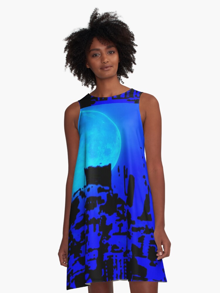 Thumbnail 1 of 4, A-Line Dress, The Royal City designed and sold by kinkatstyle.