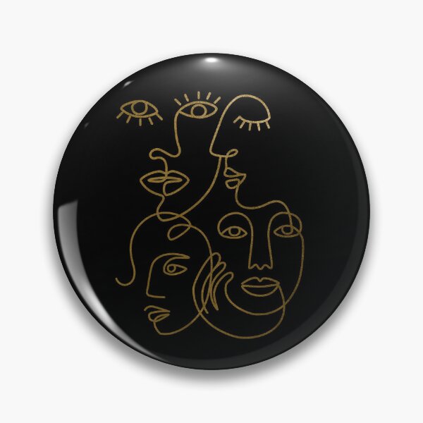 Item preview, Copy of 4 Ethnic Women One Line Art Drawing / white designed and sold by SoccaTamam.