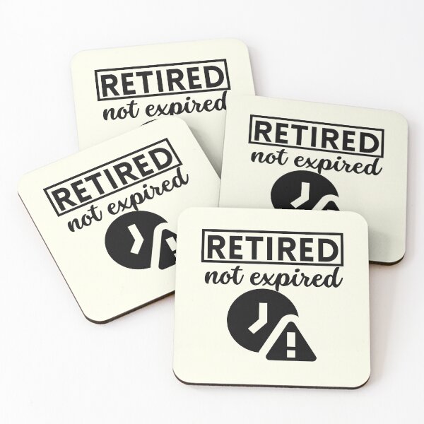 Item preview, Retired not expired, Finally retired shirt, Retired tee, Happy retirement, Funny retired gift, Retired dad, Retired mom, Retired friend designed and sold by InspiresME.