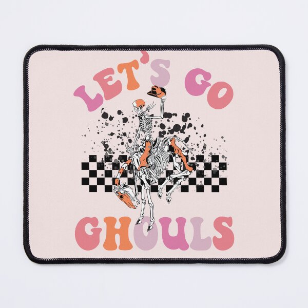 Item preview, Retro Western Let's Go Ghouls Halloween Skeleton Costumes designed and sold by TaraxDoolittle.