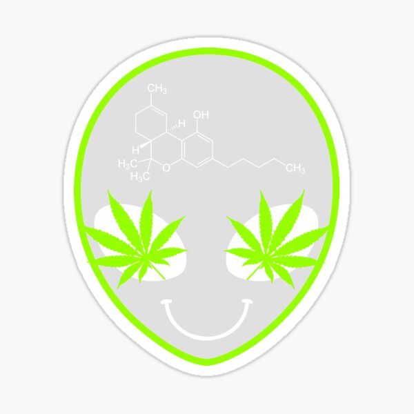 Item preview, Alien Weed Art Design designed and sold by Panda Branda.