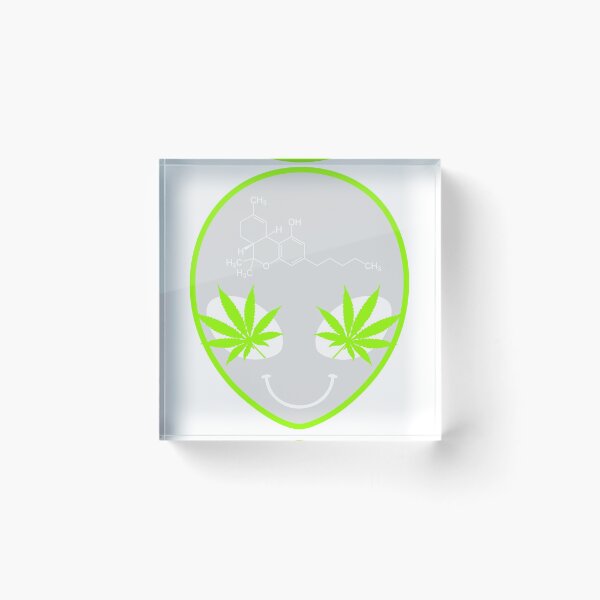 Item preview, Alien Weed Art Design designed and sold by Panda Branda.