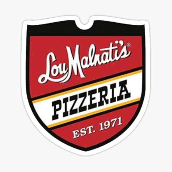 "Lou Malnati's Pizza" Sticker for Sale by 1991vintage Redbubble