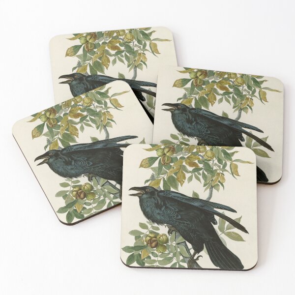 Item preview, Raven - John James Audubon Birds of America designed and sold by Natural History Prints.