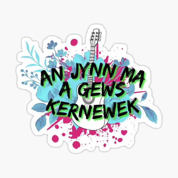 Artikel-Vorschau von An Jynn Ma a Gews Kernewek - Diese Maschine spricht Kornisch, designt und verkauft von Niwlen Ster.
