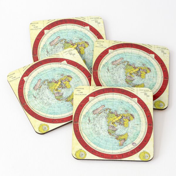 Item preview, Gleason's Flat Earth designed and sold by PETRIPRINTS.