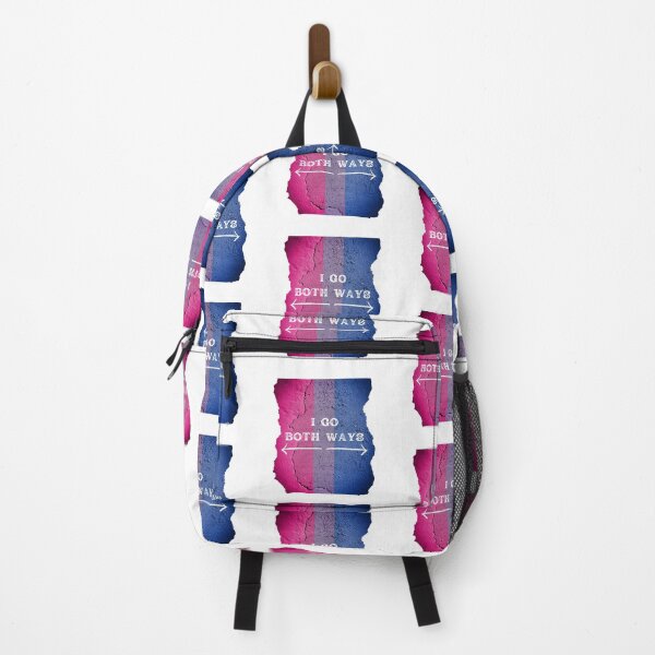 Item preview, I Go Both Ways Wall With The Bisexual Colors designed and sold by LuckyKermit.