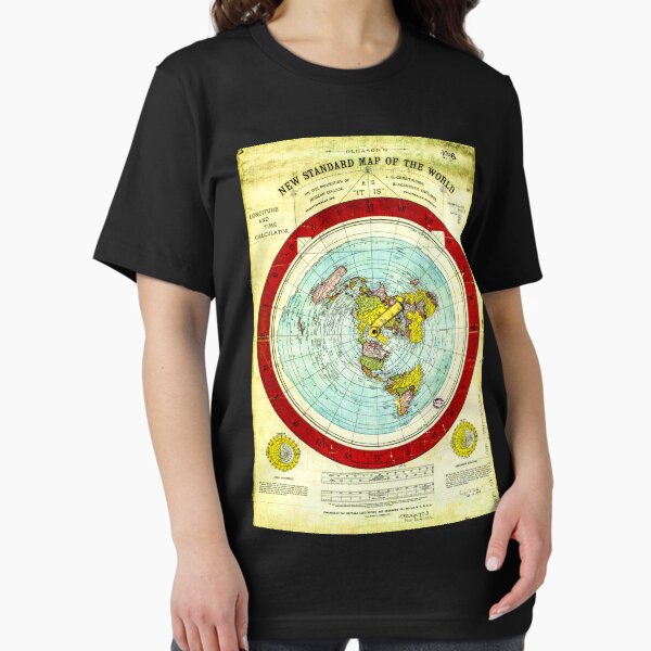 Item preview, Gleason's Flat Earth designed and sold by PETRIPRINTS.