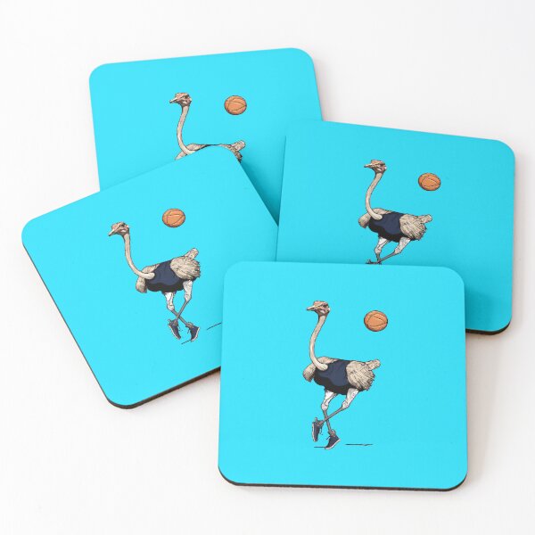 Item preview, Ostrich playing basketball designed and sold by binarty.