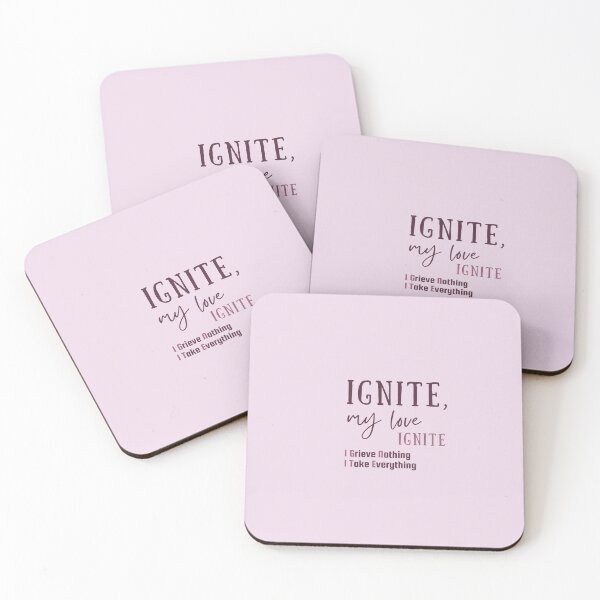Item preview, Ignite, my love. IGNITE. Purple version designed and sold by Athenasgirl.