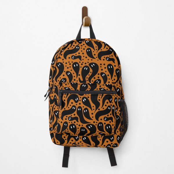 Item preview, Black And Orange Ghost Pattern designed and sold by princesssomo21.