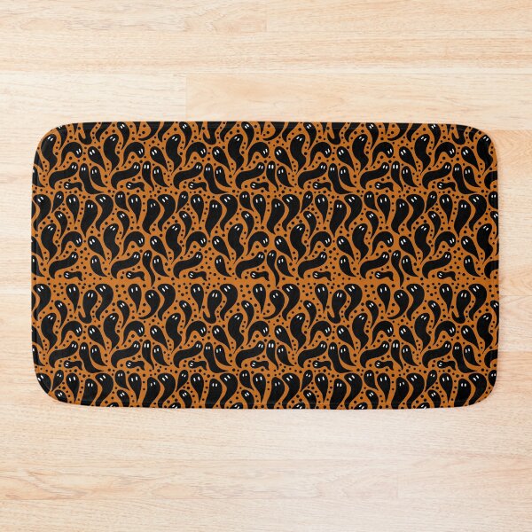 Item preview, Black And Orange Ghost Pattern designed and sold by princesssomo21.